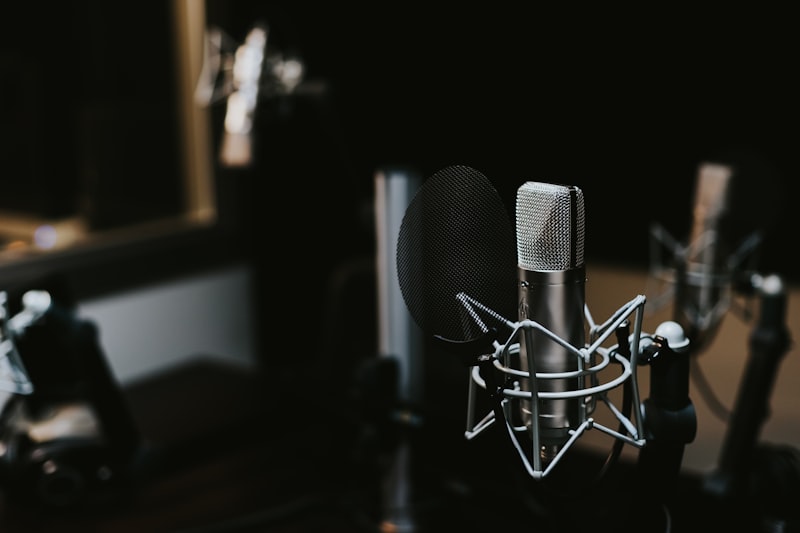 Grabación de audio en el estudio aislado de Nynkle